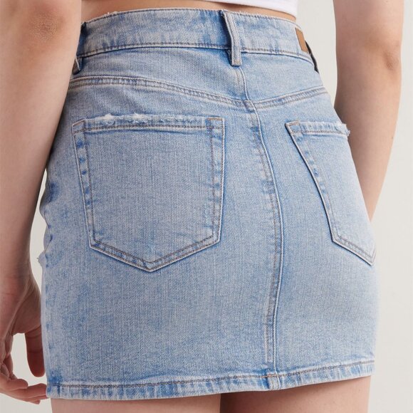 Garage High Rise Denim Skirt - Women's Small - Picture 7 of 7